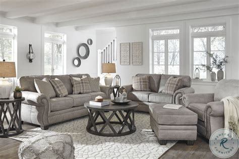 Olsberg Steel Living Room Set from Ashley | Coleman Furniture