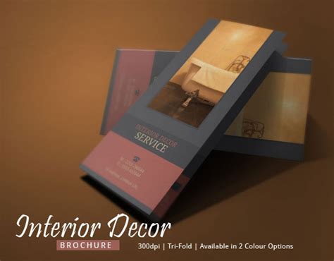 Interior Design Brochure Template | Modern Design on Behance