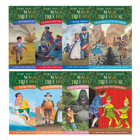 The Magic Tree House Series - Books 21-28 - Literature Books | EAI Education