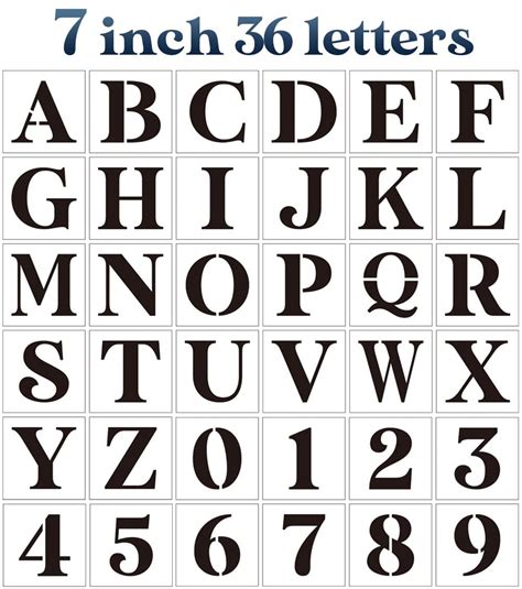 Alphabet Number Stencil Svg Army Letter Stencil Svg, 41% OFF