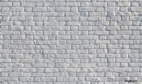 White painted brick wall seamless texture - stock photo 1681970 | Crushpixel