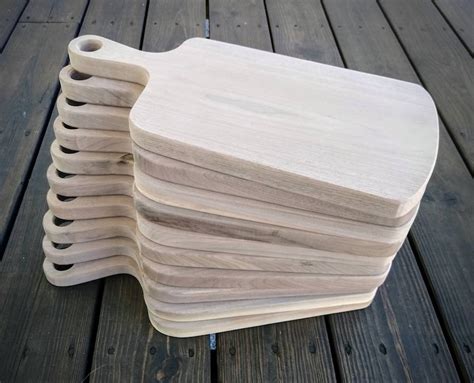 Bulk Wood Cutting Boards With Handle Supplies Unfinished for - Etsy