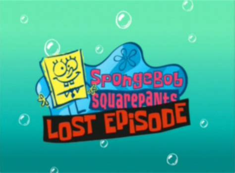 Spongebob Lost Episode Vhs