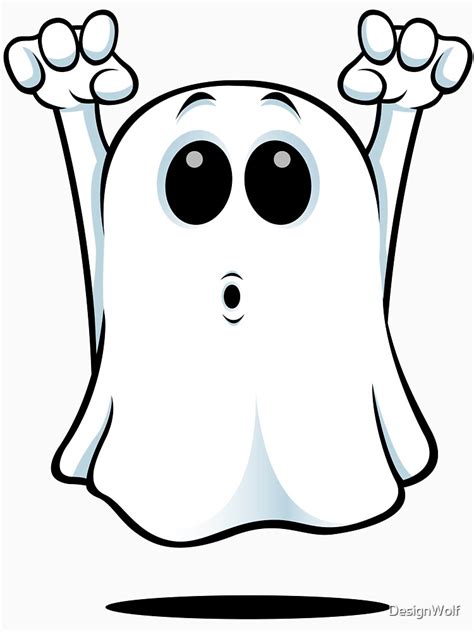 "Cartoon Ghost - Going Boo!" T-shirt by DesignWolf | Redbubble