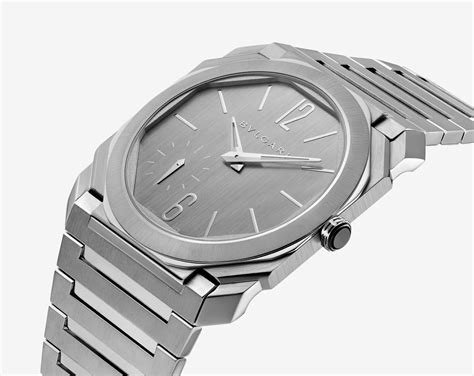 BVLGARI Finissimo 40 mm Watch in Grey Dial