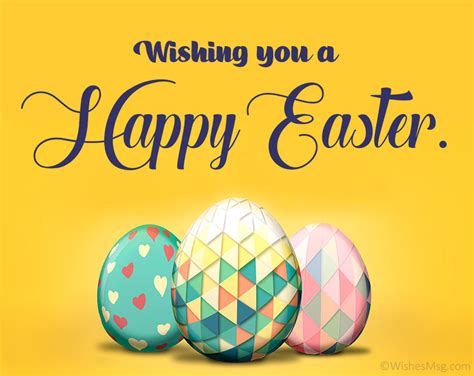 150+ Happy Easter Wishes, Messages & Greetings | WishesMsg