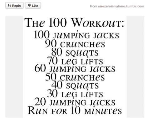 The 20-Minute “100 Workout” | Washingtonian