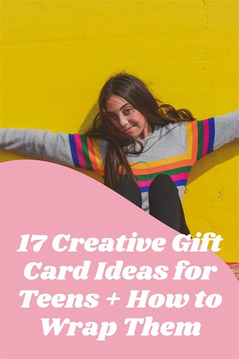 17 Creative Gift Card Ideas for Teens + How to Wrap Them - momma teen