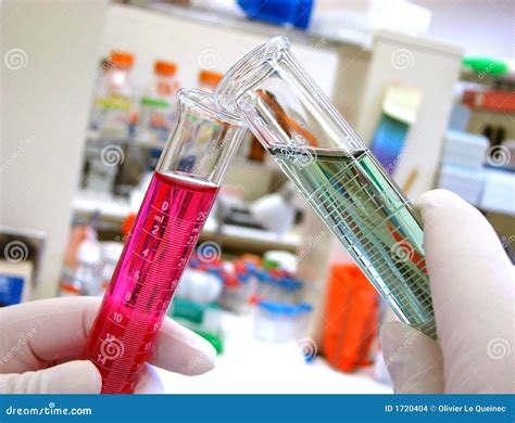 Laboratory Experiment In Science Research Lab Stock Photo - Image: 1720404