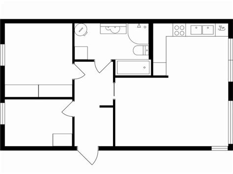 the floor plan for a small apartment