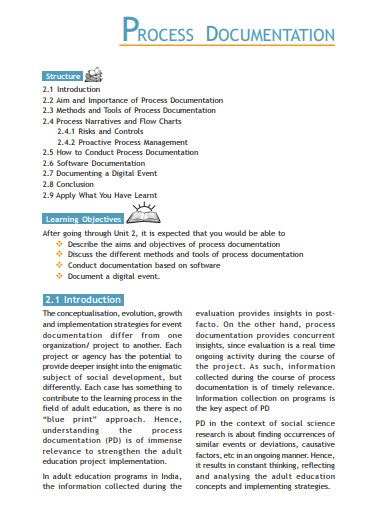 FREE 10+ Process Documentation Samples in PDF | MS Word