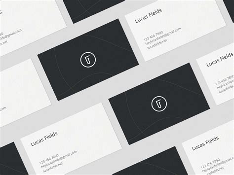 Free Ultra Minimalist Business Card Mockups (PSD)