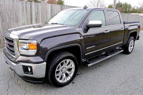 Used 2015 GMC Sierra 1500 4WD Crew Cab 143.5' SLT For Sale ($31,800) | Metro West Motorcars LLC ...