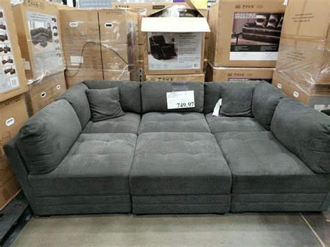 6 Piece Fabric Modular Sectional - Costco97.com