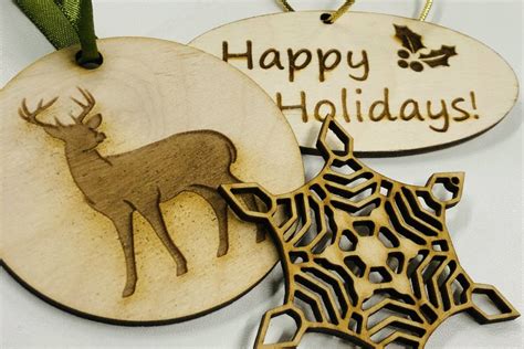 Nov 19 | DIY Holiday Ornaments - Laser Engraving | Somerville, MA Patch