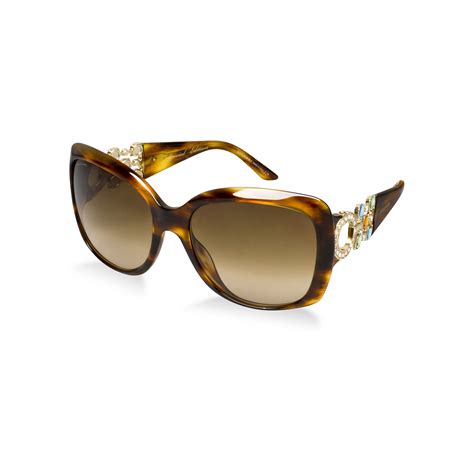 Lyst - Bvlgari BVLGARI Sunglasses BV8103B in Brown