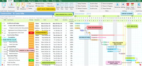 Project Plan Excel Template