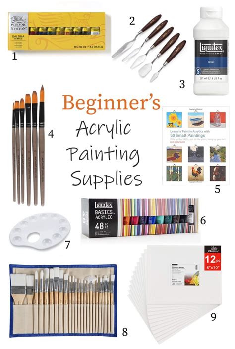 Acrylic Painting Supplies for Beginners - Pennies for a Fortune