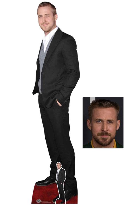 Ryan Gosling Black Suit Lifesize Cardboard Cutout Standee | lupon.gov.ph