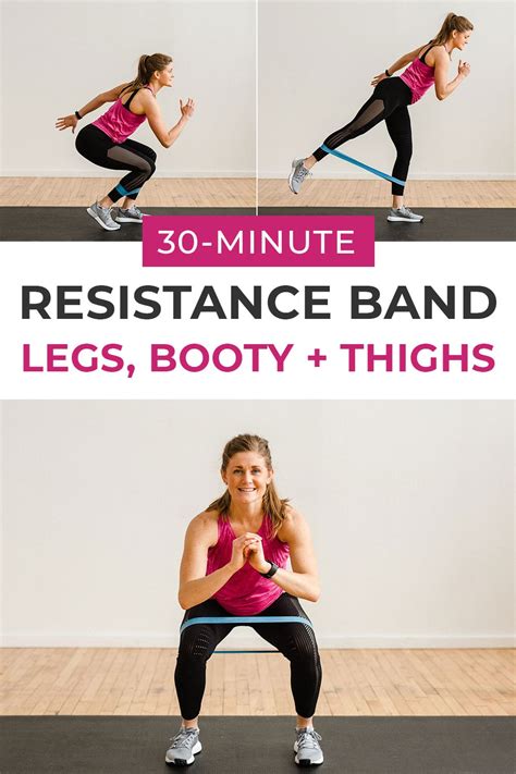 8 Best Resistance Band Exercises for Legs | Nourish Move Love