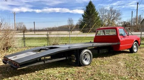 1971 Chevy C30 Ramp Truck, Custom Car Hauler for sale