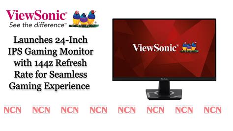 ViewSonic Launches 24-Inch IPS Gaming Monitor with 144z Refresh Rate for Seamless Gaming ...