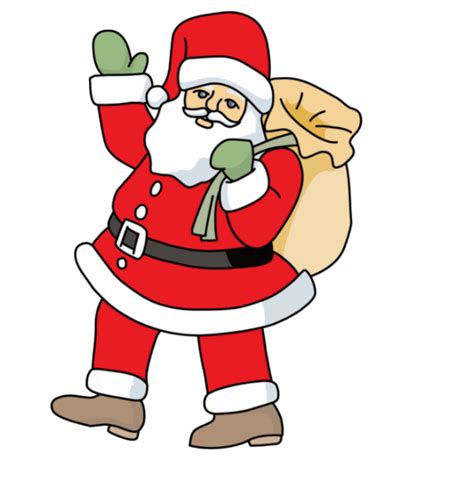 Santa Claus Clip Art Animated