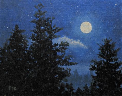 Moon Night Paintings