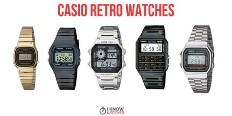 Retro Casio Vintage Watches - Making a Comeback - iknowwatches.com