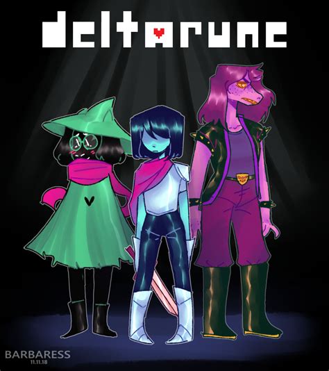 Deltarune fanart by barbaress on DeviantArt