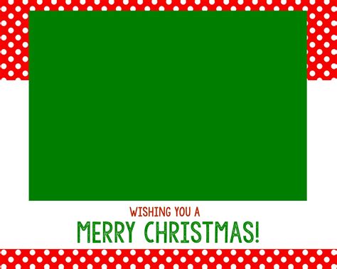 Free Christmas Card Photo Template Adobe Express Provides You With An Endless Array Of ...