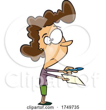 Cartoon Requesting a Signature by toonaday #1749735