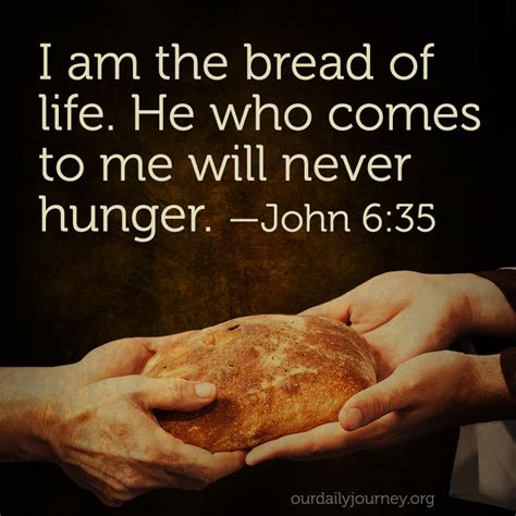 Bread of Life: Never Hungry? - Sharing Horizons