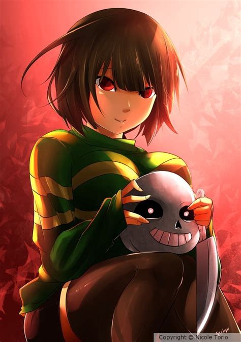 Chara Fanart fron the game UNDERTALE by Nicole Torio | ArtWanted.com