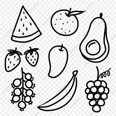 Coloriages De Fruits Png, Vecteurs, PSD et Icônes Pour Téléchargement Gratuit | Pngtree