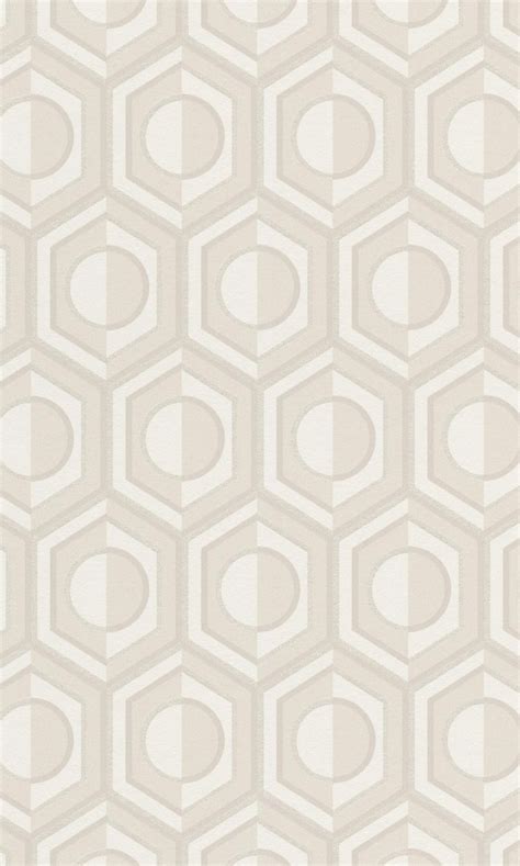 Shop Sample 3D Retro Geometric Grey Wallpaper | Burke Decor