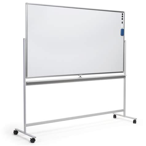 Whiteboard with Wheels | 72” x 40” Magnetic Surface