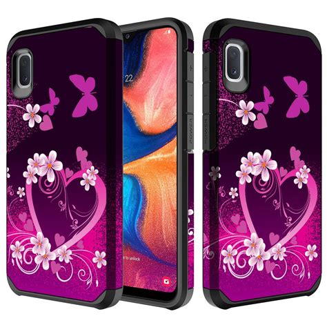 ~Value Pack~ for Samsung Galaxy A10E Case Phone Case Shock Proof Edges Hybrid Hard Back Slim ...