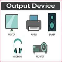 Output Devices of Computer: Types, Examples, Functions, Uses