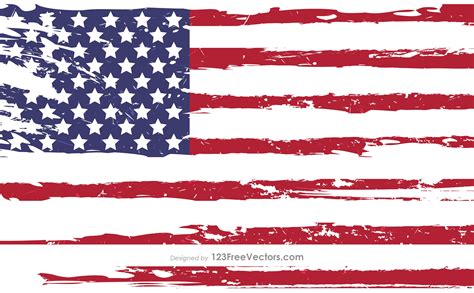 American Flag Vector Ai at Vectorified.com | Collection of American Flag Vector Ai free for ...