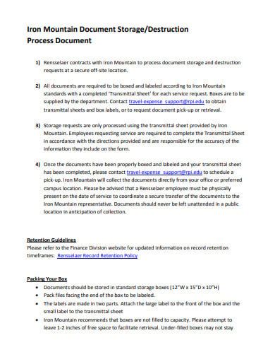 FREE 11+ Process Document Templates in PDF | MS Word | Free & Premium Templates