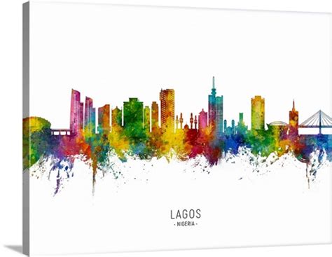 Lagos Nigeria Skyline | Great Big Canvas