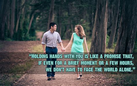 Images of Cute Love Couple Holding Hands with Quotes