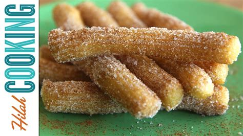 Homemade Churros | How To Make Churros! | Hilah Cooking - YouTube