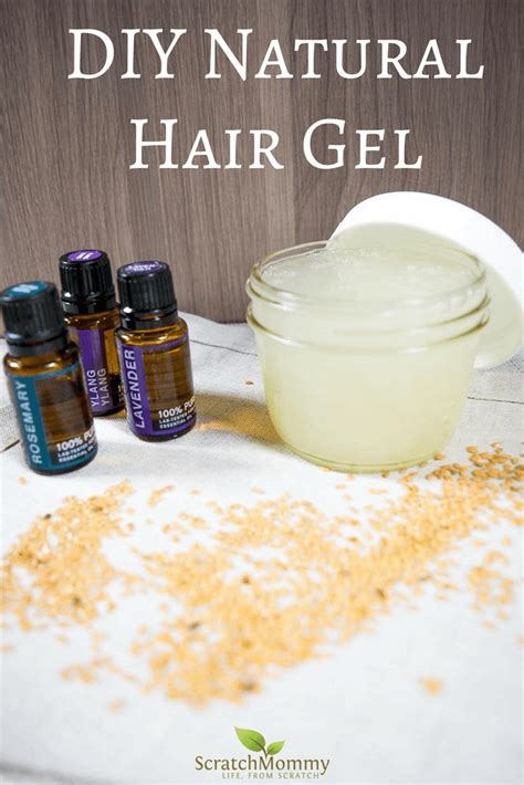 DIY Natural Hair Gel Recipe | Scratch Mommy