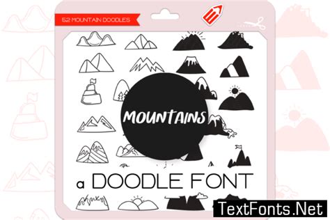 The Mountains Font