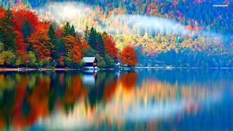 Fall Lake Wallpapers - Top Free Fall Lake Backgrounds - WallpaperAccess