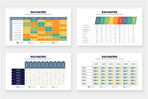 RACI Matrix Powerpoint Template – Infograpia