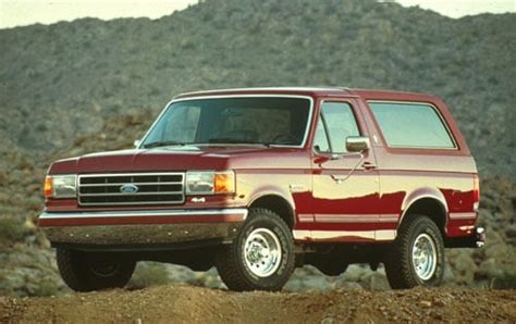 1991 Ford Bronco Review & Ratings | Edmunds