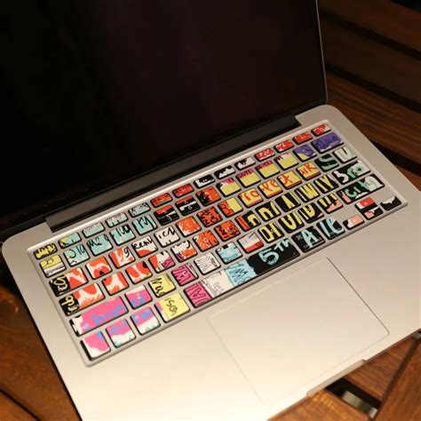 Popular Items Custom Uk Laptop Decorative Color Keyboard Sticker Decal Skin With Reusable ...